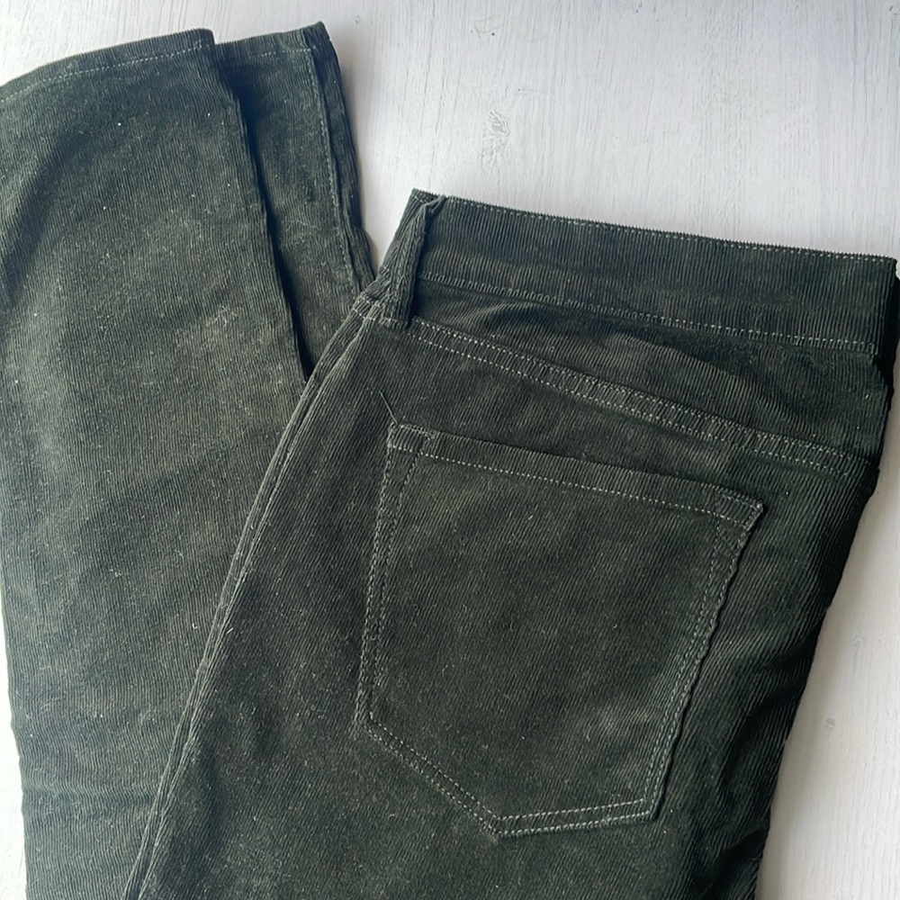 Forest green CORDUROY pants